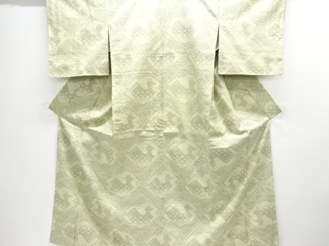 Japanese Kimono / Tsumugi Omeshi Silk